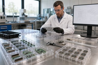 Choosing the Right Trays for Shipping Electronic Components