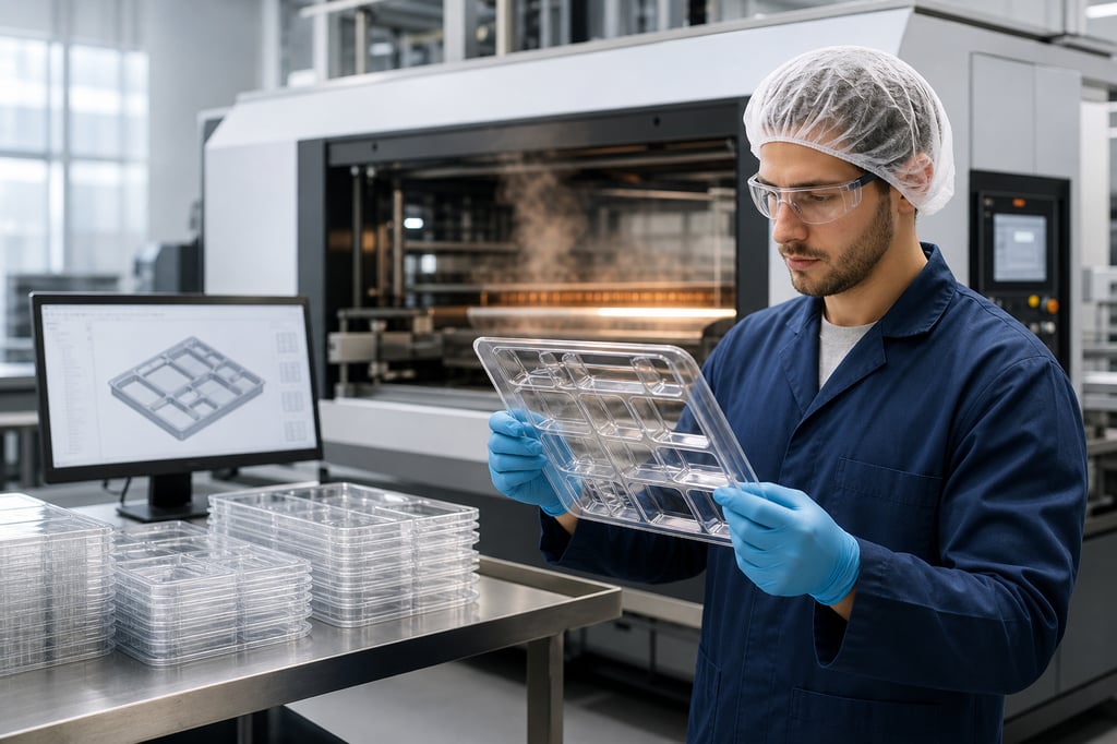 How Thermoformed Trays Are Made and Why It Matters for Buyers
