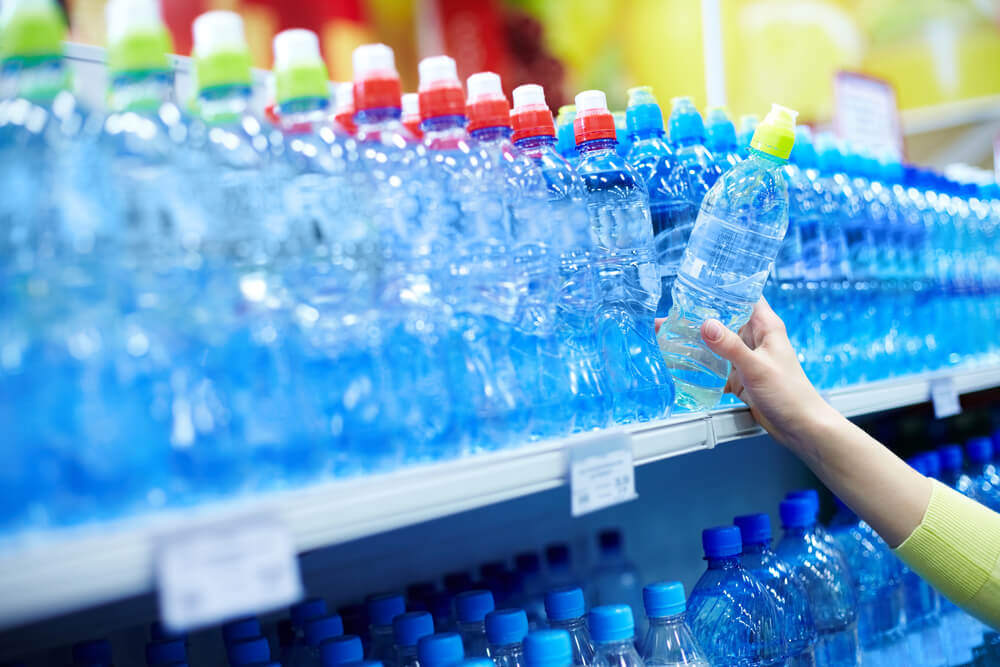 Thermoforming is used for the production of disposable water bottles. 