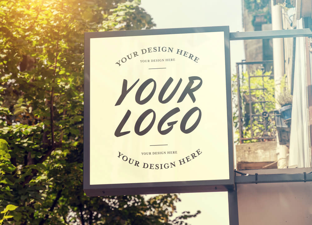 Some of the plastic for thermoforming​ is used to make outdoor signs.
