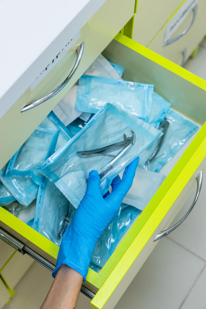 How to properly do medical equipment storage. 