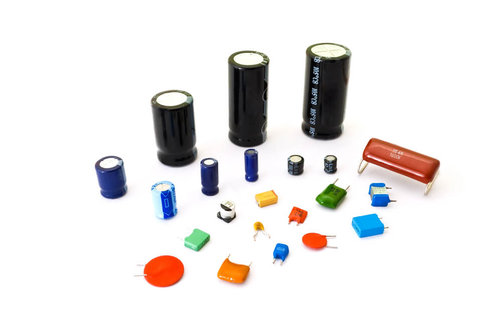 When working with multiple types of capacitors, it is best to properly organize them when storing.