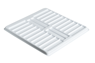 rectangle plastic tray by ready-made