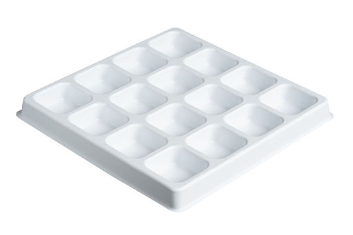 free sample plastic trays 6 cavity